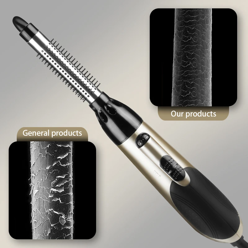 7 In 1 Hair Dryer Multifunctional Blow Professional Hairdryer Machine Comb Curler Straightener DIY Styling Tools 45D |