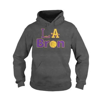 

LA Bron Cleveland Fan Wear Los Angeles LA Basketball Fan T-Shirt Men Women Hoodie Sweatshirt