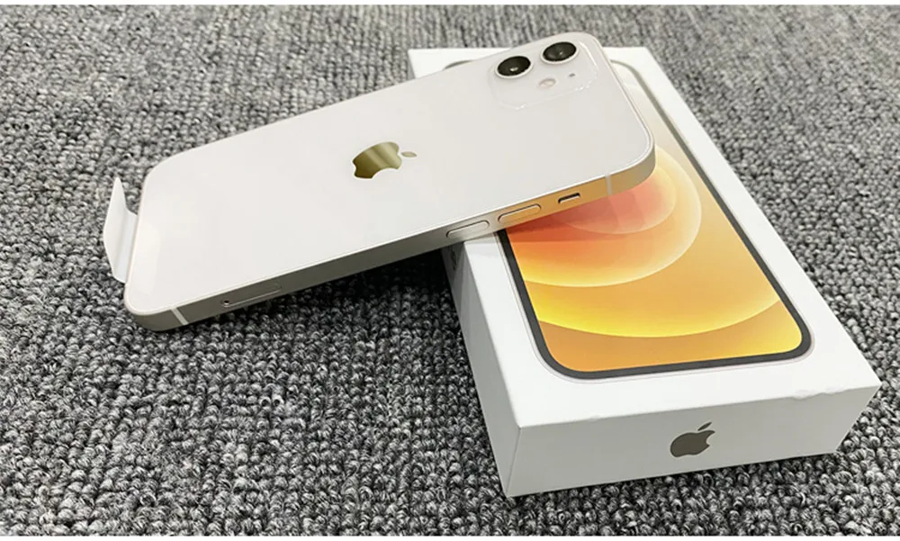 Apple iPhone 12 Mini iPhone12 Mini 5.4" A2176 A2399 Unlocked Genuine RAM 4GB ROM 64/128/256GB A14 IOS Face ID NFC 5G Cell Phone