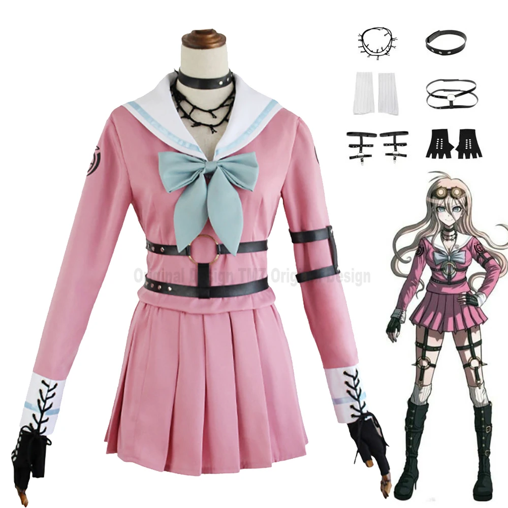 Карнавальный костюм Danganronpa Dangan Ronpa V3 Killing Harmony Iruma Miu Rabbit униформа на Хэллоуин и