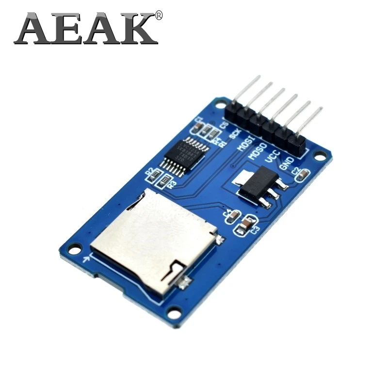 AEAK 1 шт. карта памяти Micro SD плата расширения Mciro TF защитный модуль SPI для Arduino Promotion|spi