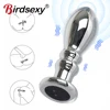 Stainless Steel Anal Vibrators For Men Prostate Masturbator Erotic Massager for Men Butt Plug Dildos Remote Control Anal Sex Toy 1