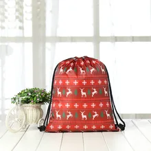 Рюкзак на шнурке моды Для женщин 3D Печать Путешествия softback для мужчин mochila палевый с кулиской сумки унисекс Для женщин плеча Новая красный