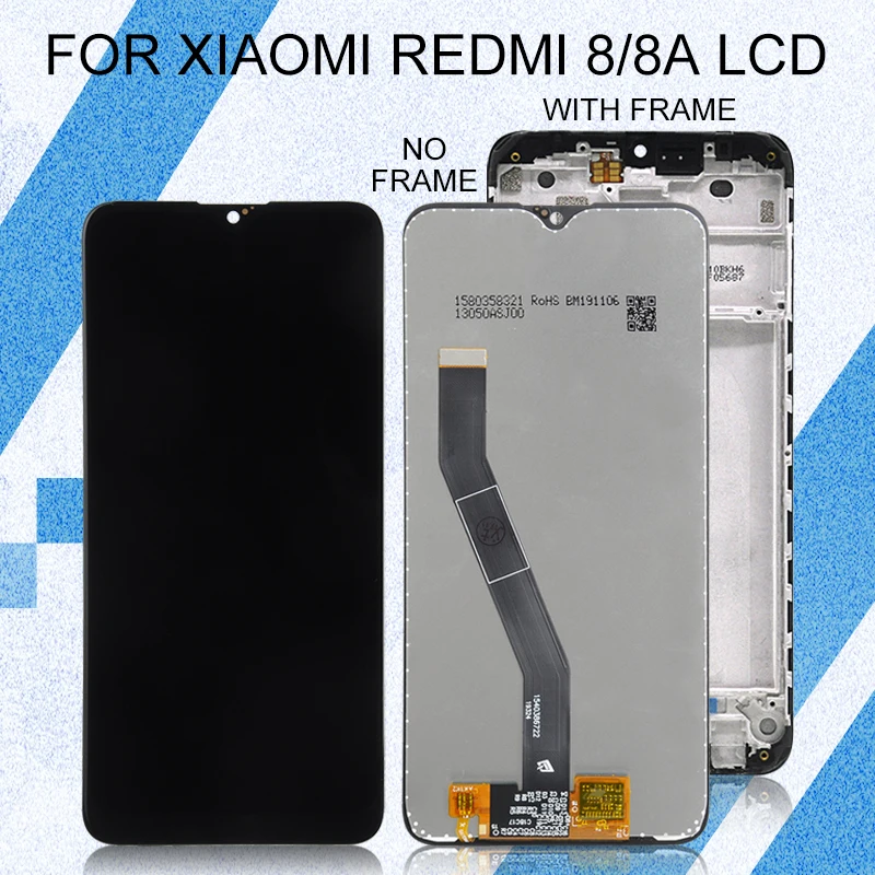 Catteny для Xiaomi Redmi 8A дисплей 8 Lcd сенсорный экран дигитайзер в сборе 10 с рамкой +