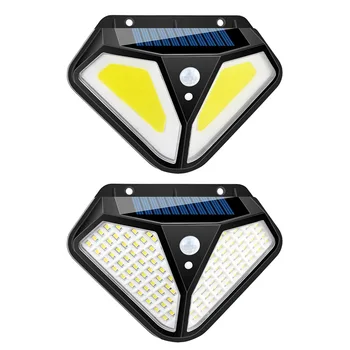 

VKTECH 102LED/50COB Solar Lamp Waterproof Outdoor Motion Sensor Wall Light For Garden Yard Pathway Street Security Lighting Lamp