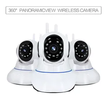WiFi антенна камера IP 720P домашняя камера безопасности P2P IR Pan двухсторонняя аудио камера ночного видения монитор для ребенка