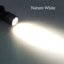 6 шт./лот Светодиодный точечный мини-светильник шкаф лампа 3 Вт Высокая мощность Led белый теплый белый Dc12v Внутреннее освещение