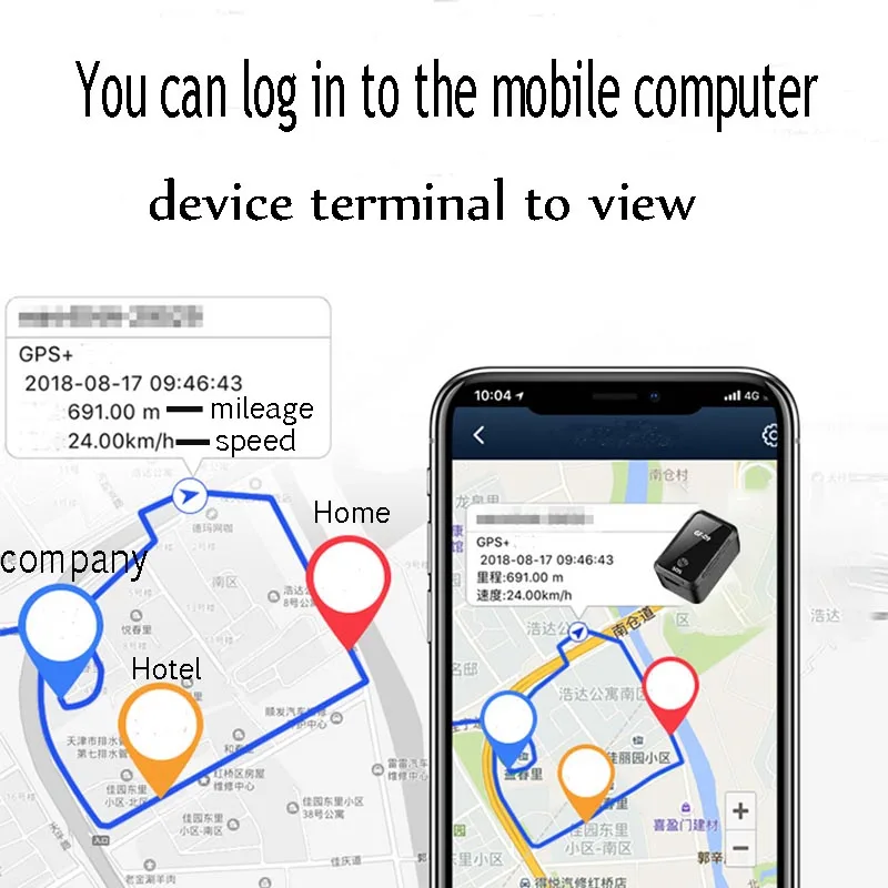 GF09 gps трекер для пожилых детей анти-потеря противоугонное Позиционирование трекер беспроводная запись отслеживающее устройство Локация трекеры