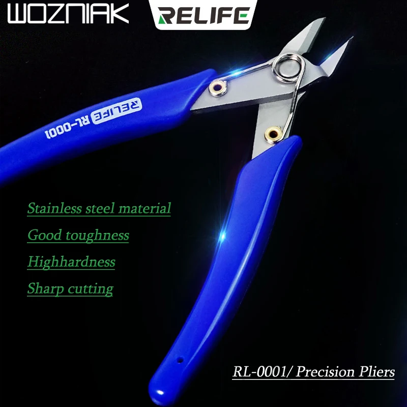 5-Inch High precision cutting pliers Cutting Side Snips Nipper Hand Tools Electrical Wire Cable Cutters Precision