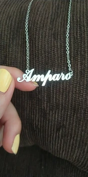 

Custom Old English Name Necklaces For Women Men Gold Silver Color Stainless Steel Chain Pendant Necklace Personalized Jewelry