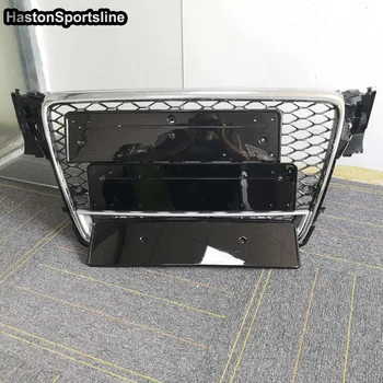 

RS5 Q Style with 4ring logo Front Bumper mesh Grille For Audi A5 2008~2011