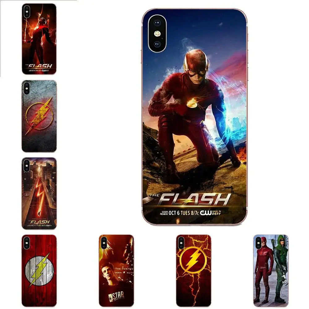 Флэш памяти сериал логотип Бэрри Аллена супер героев для Galaxy J1 J2 J3 J330 J4 J5 J6 J7 J730 J8
