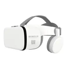 Очки виртуальной реальности BOBOVR Z6 обновления 3D очки Очки виртуальной реальности VR гарнитура Google Cardboard bluetooth-очки виртуальный реальности Беспроводной Очки виртуальной реальности VR шлем для смартфонов