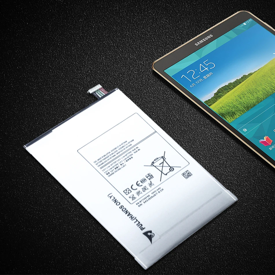 KiKiss Высококачественный аккумулятор для планшета samsung GALAXY Tab S 8,4 SM T700 T705 EB-BT705FBE 4900 мАч