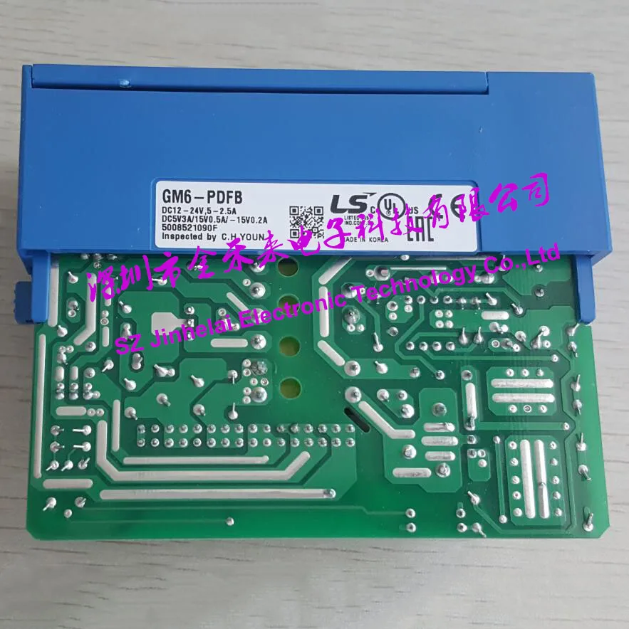 И GM6-PDFB LS(LG) модуль питания входы DC12-24V, выходы DC5V 3A, DC15V 0.2A(для AD/DA