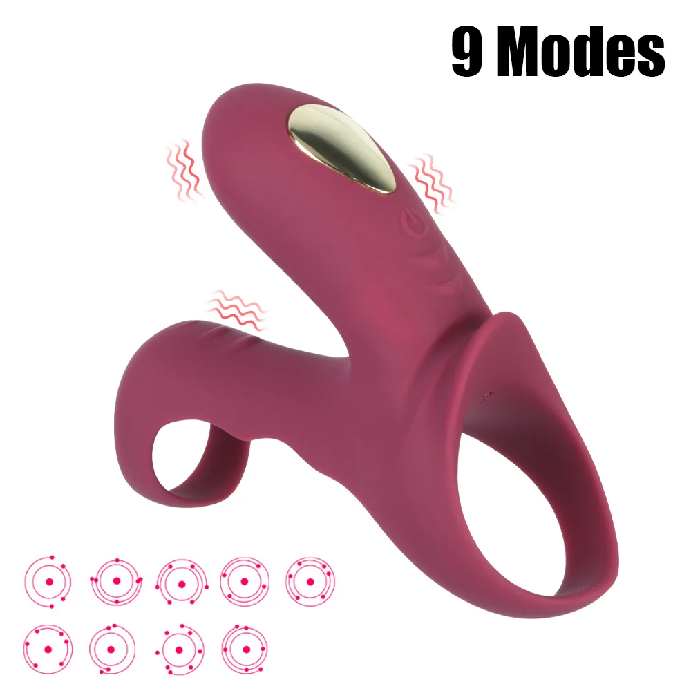 Vibrationsring Für Männer Mit 9 Stufen Zur Klitorisstimulation_voghion.com