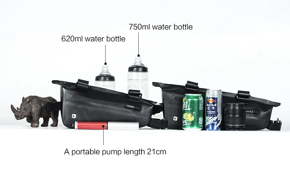 Sale Rhinowalk Long Trip Bicycle Bag Large Capacity Waterproof Bicycle Luggage Travel Bags Handlebar Bag Front Frame Bag Bike Pannier 39