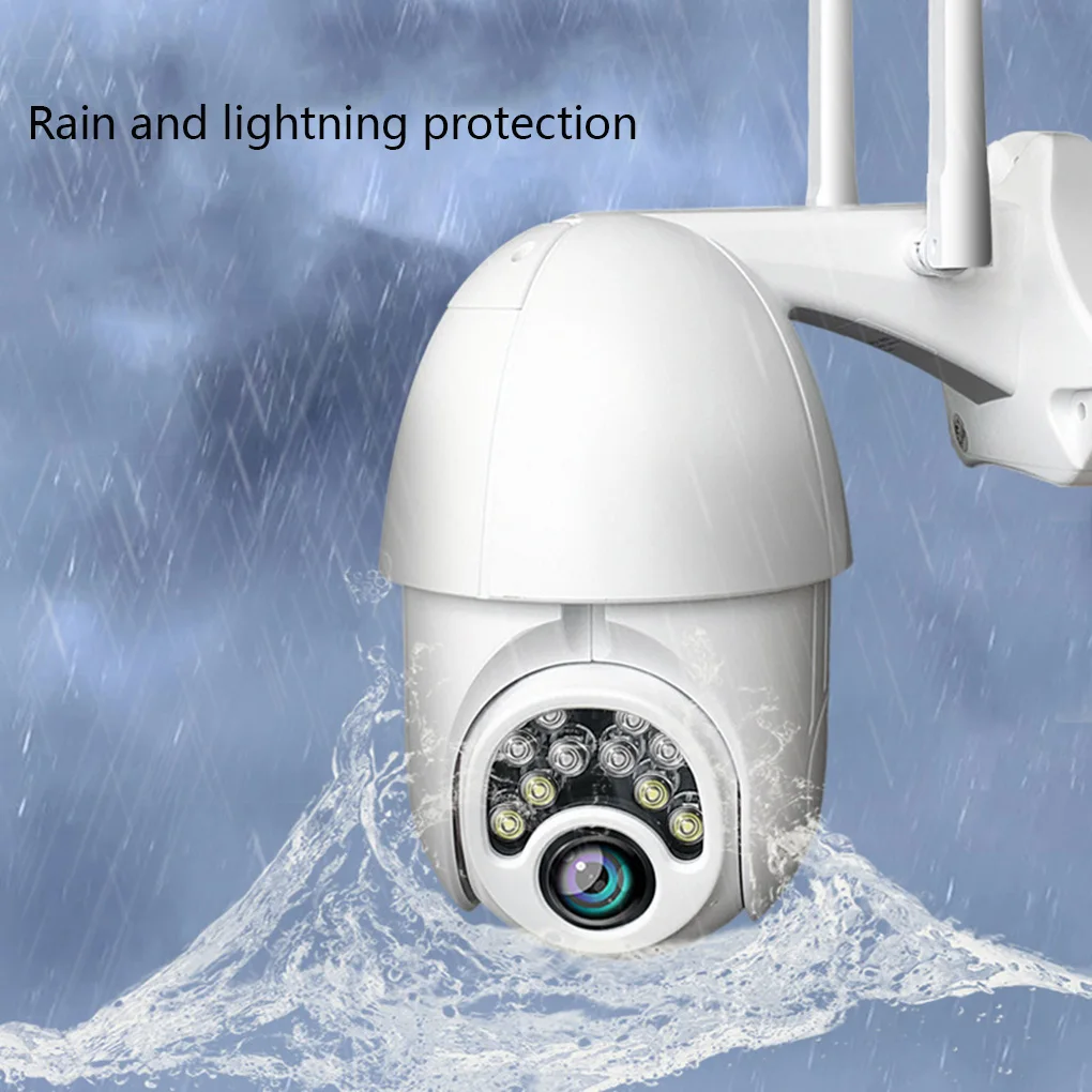 

WIFI Camera Outdoor PTZ IP Camera H.265X 1080p Speed Dome CCTV Security Cameras IP Camera WIFI Exterior 2MP IR Home Surveilance