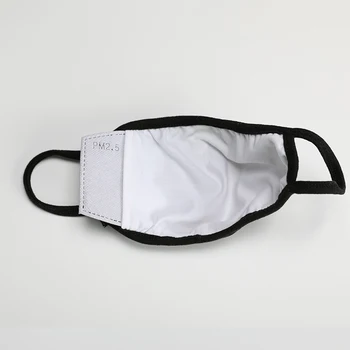 

Pm2.5 Adult Cotton Mask Dustproof And Smog Activated Carbon Filter Windproof Mask Protection Reusable Black Mask