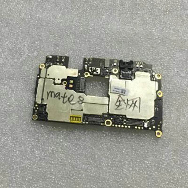 Оригинальная тестовая Рабочая материнская плата для huawei Ascend mate 8 NXT-AL10 материнская плата, материнская плата с полным чипом, плата за карты, шлейф