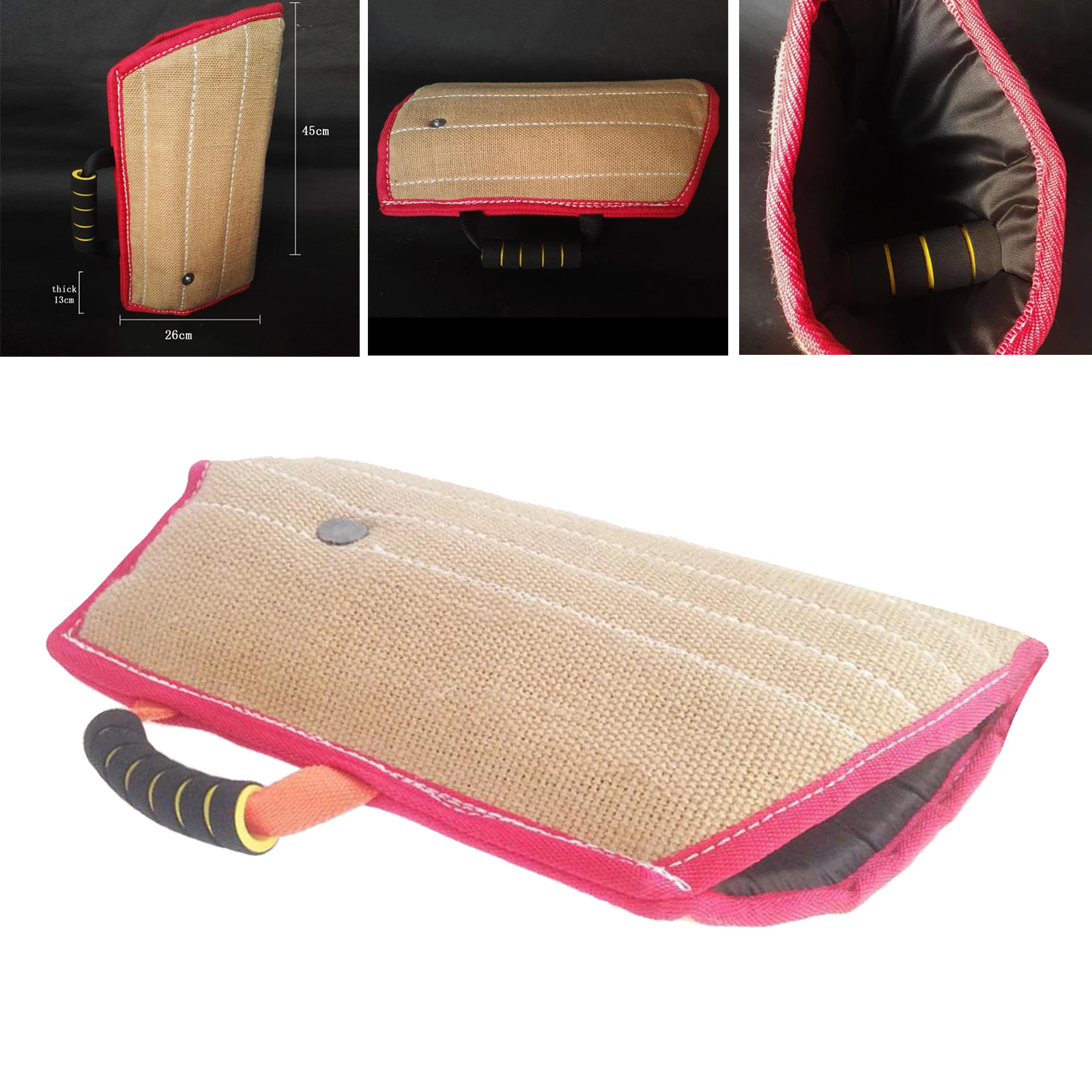 Bite Sleeves Tugs Arm Sleeve Professional Protection for Police Working Young Dogs, Work Dog, Puppy Training & Playing