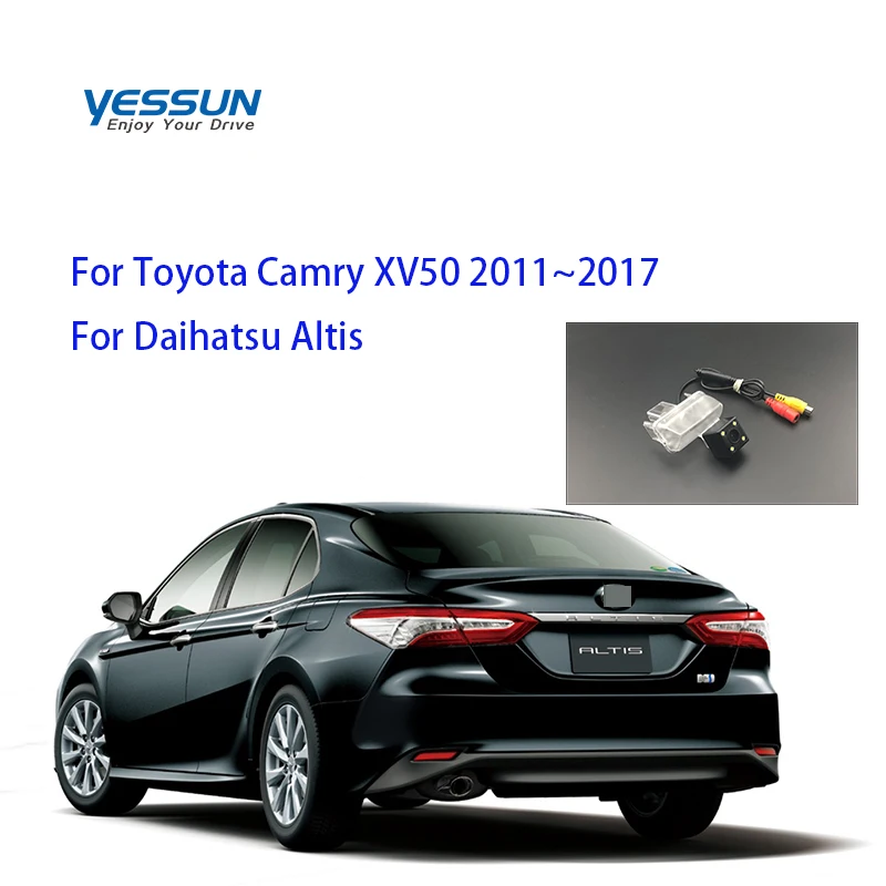 

Yessun Special Car Rear View Reverse backup Camera rearview parking For Toyota Camry XV50 2011~2017 For Daihatsu Altis