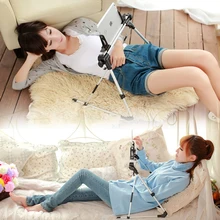 Foldable iPad Stand Holder Tablet Mount Bed for iPad Android & Windows Universal Tablets 5