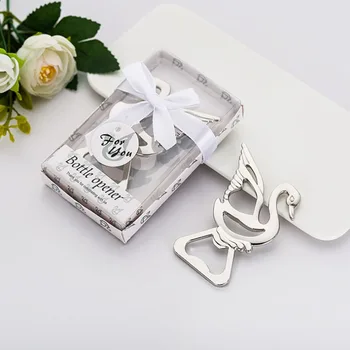 

Chinese Wedding Gift Souvenir Gift Silver Swan Opener Cheap Wedding Gift for Guests