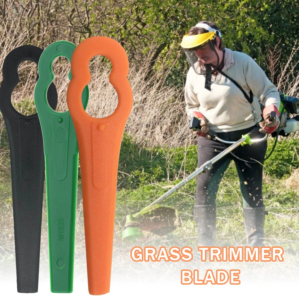 de plástico de repuesto para cortacésped Bosch Einhell, 100 piezas, 8,3 CM, herramienta de jardín|Piezas para herramientas| - AliExpress