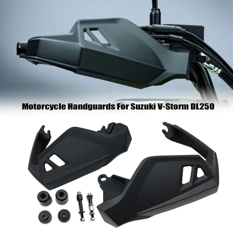 

Motorcycle Handguard Shield Hand Guard Protector Windshield For Suzuki V-Storm DL250 DL 250 VStrom 250 2017 2018 2019 2020 2021