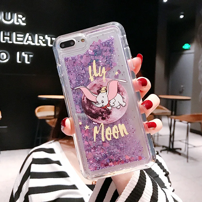 Quicksand Dynamic Glitter Phone Case For Huawei Honor 5A 7A 5X 6X 7X 8X 8S 8A 8C Max 9X 9 10 V10 V20 P9 P8 Pro Lite 2017 | Мобильные