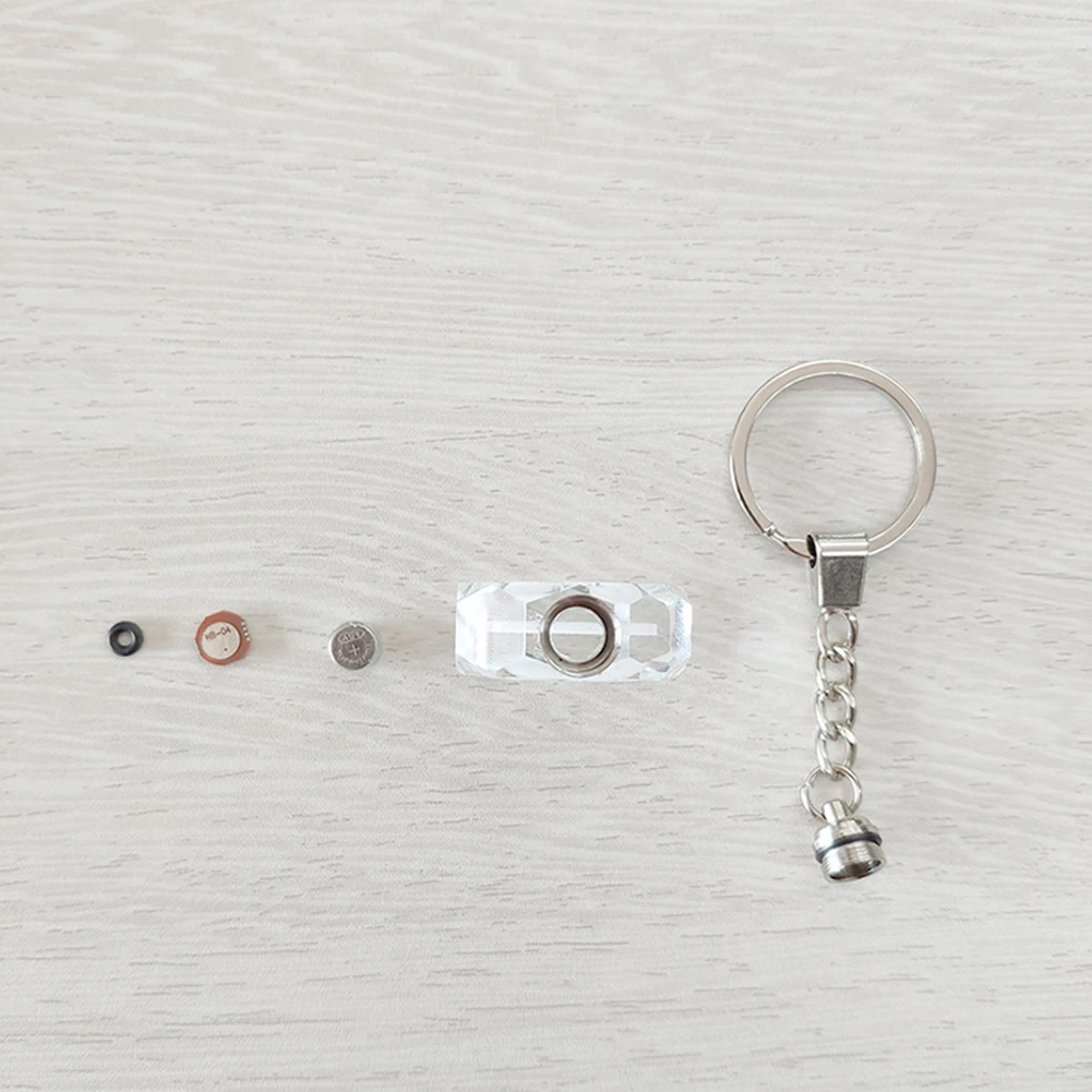 20 Model New Luminous Glow Key Chain Car Logo LED Cut Glass Keychains Party Supplie Car Logo Key Ring Keyrings