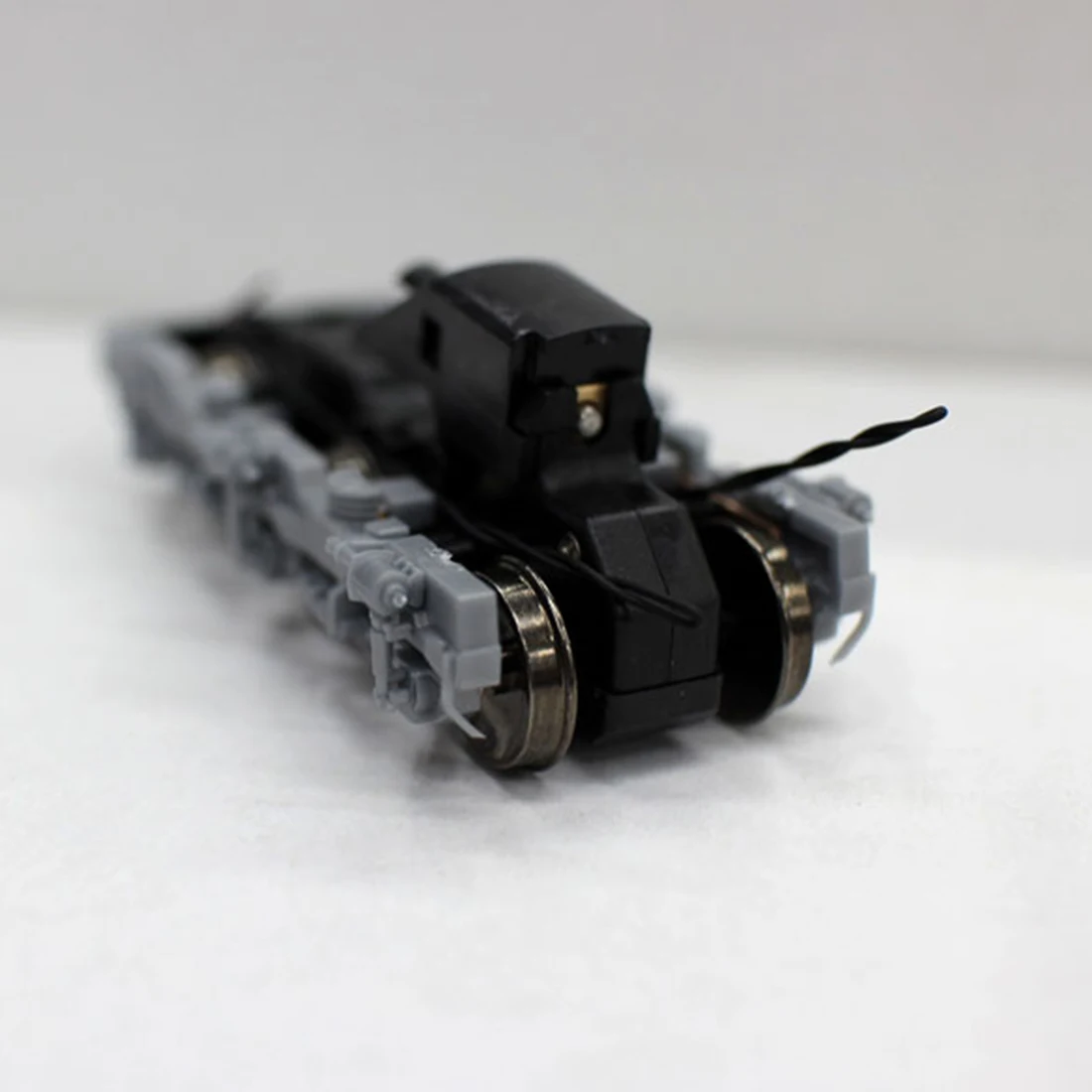 2,8x6,8 см шасси тележки для 1: 87 HO Масштаб Модель поезда для bachmann Модели Строительные наборы серый+ черный
