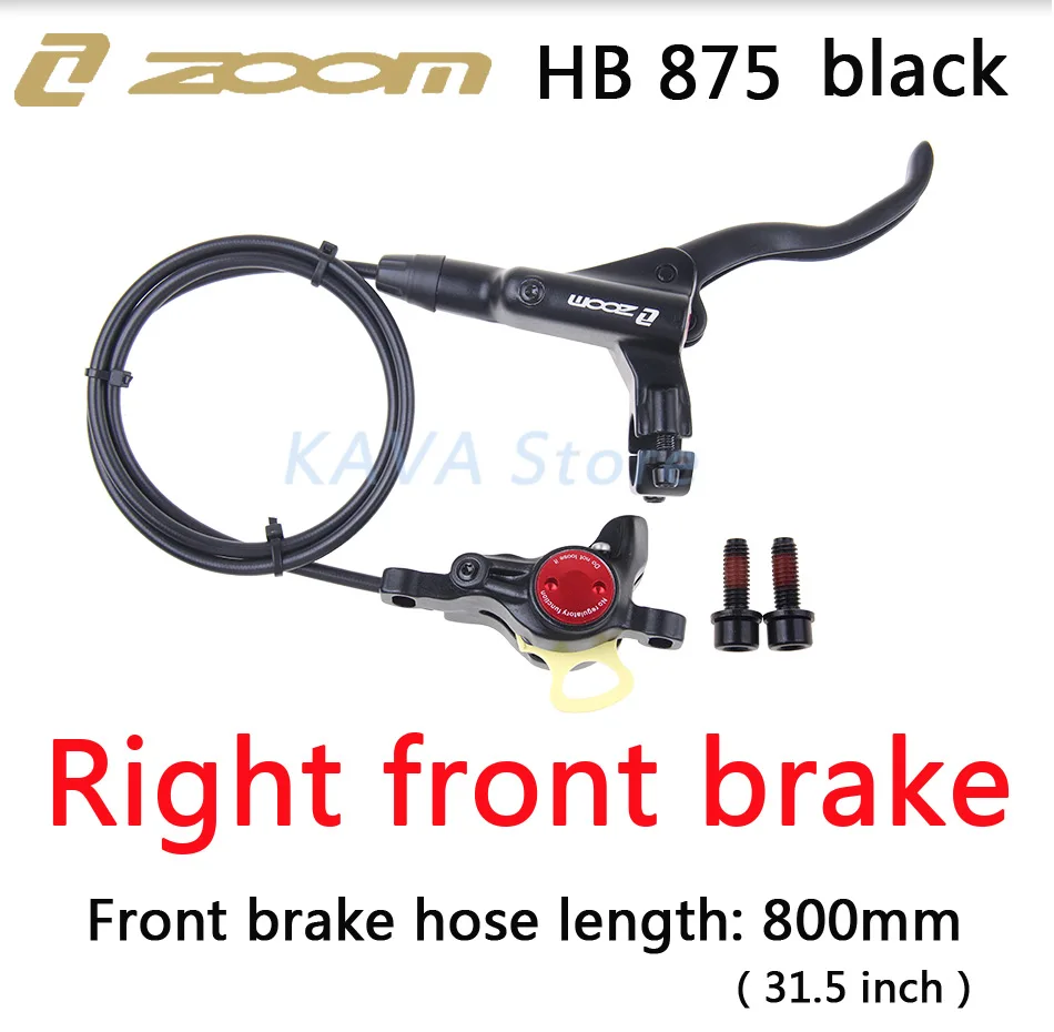 ZOOM велосипедный дисковый тормоз HB-875 велосипед MTB гидравлические дисковые тормоза давления масла тормоза на горном велосипеде 800 мм* 1400/1450/1550 мм MT315 MT200 M615 M447