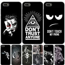 Мягкий силиконовый чехол из ТПУ для huawei Honor 7A, чехол 5,4", Чехол для телефона huawei Honor 7A 7 A, DUA-L22, русская задняя крышка, чехол, бампер