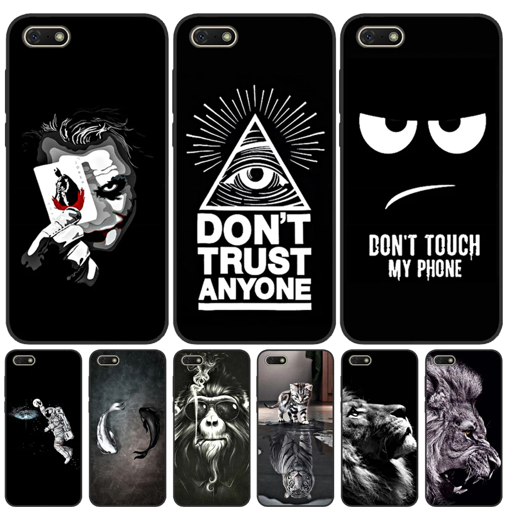 Soft TPU Silicone case For Huawei Honor 7A Case 5.45" Phone on 7 A DUA-L22 Russian Back Cover Coque bumper | Мобильные телефоны