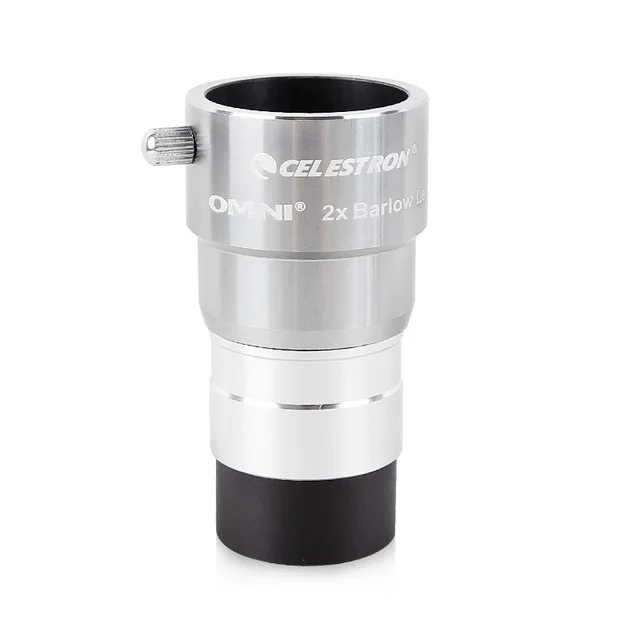 Celestron omni 4 мм 6 мм 9 мм 12 мм 15 мм 32 мм 40 мм и 2x окуляр и линза Барлоу полностью многослойный металлический астрономический телескоп - Цвет: omni 2x