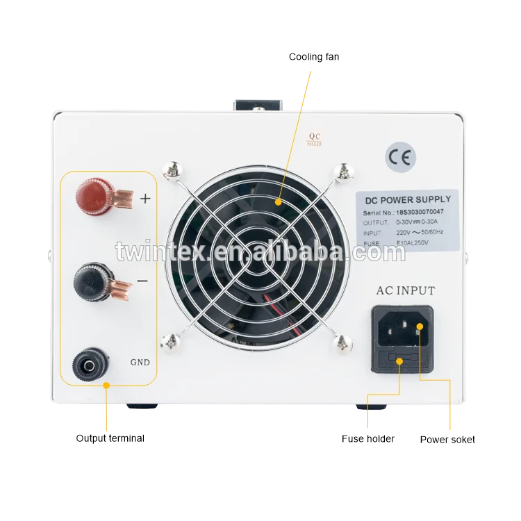 US $550.00 100V 3A Switch Mode DC Power Supply Laboratory Variable Voltage DC Regulated Power Supply TP1H3S