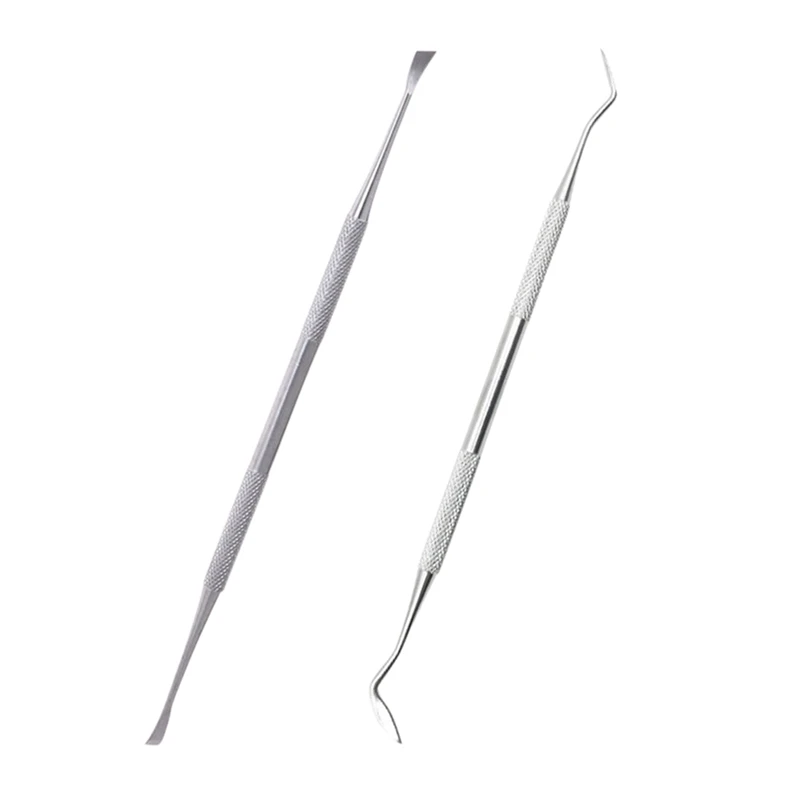 

2 Pcs/lot Household Stainless Steel Pet Oral Cleaning Tool Tooth Scaler And Scraper To Remove Plaque