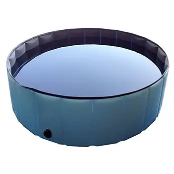 

Dog Pool Foldable Dog Swimming Pool Pet Bath Swimming Tub Bathtub Pet Swimming Pool Collapsible Bathing Pool for Dogs Cats Kids