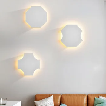 

Lamp A Living Room Concise Modern Bedroom Bedside Lamp Aisle Northern Europe Originality Personality Wall Lamp Wall Lamp Have