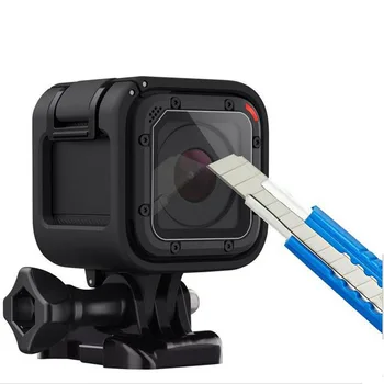 

Tempered Glass Protector Cover Case For GoPro Go pro Hero 4/5 Hero4 Hero5 Session Camera Lens Screen Ultra Clear Protective Film