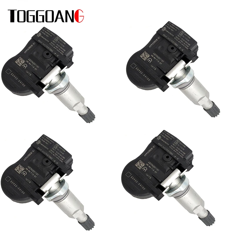 4pcs Tpms 52933d4100 52933d4100 Tire Pressure Sensor For Optima
