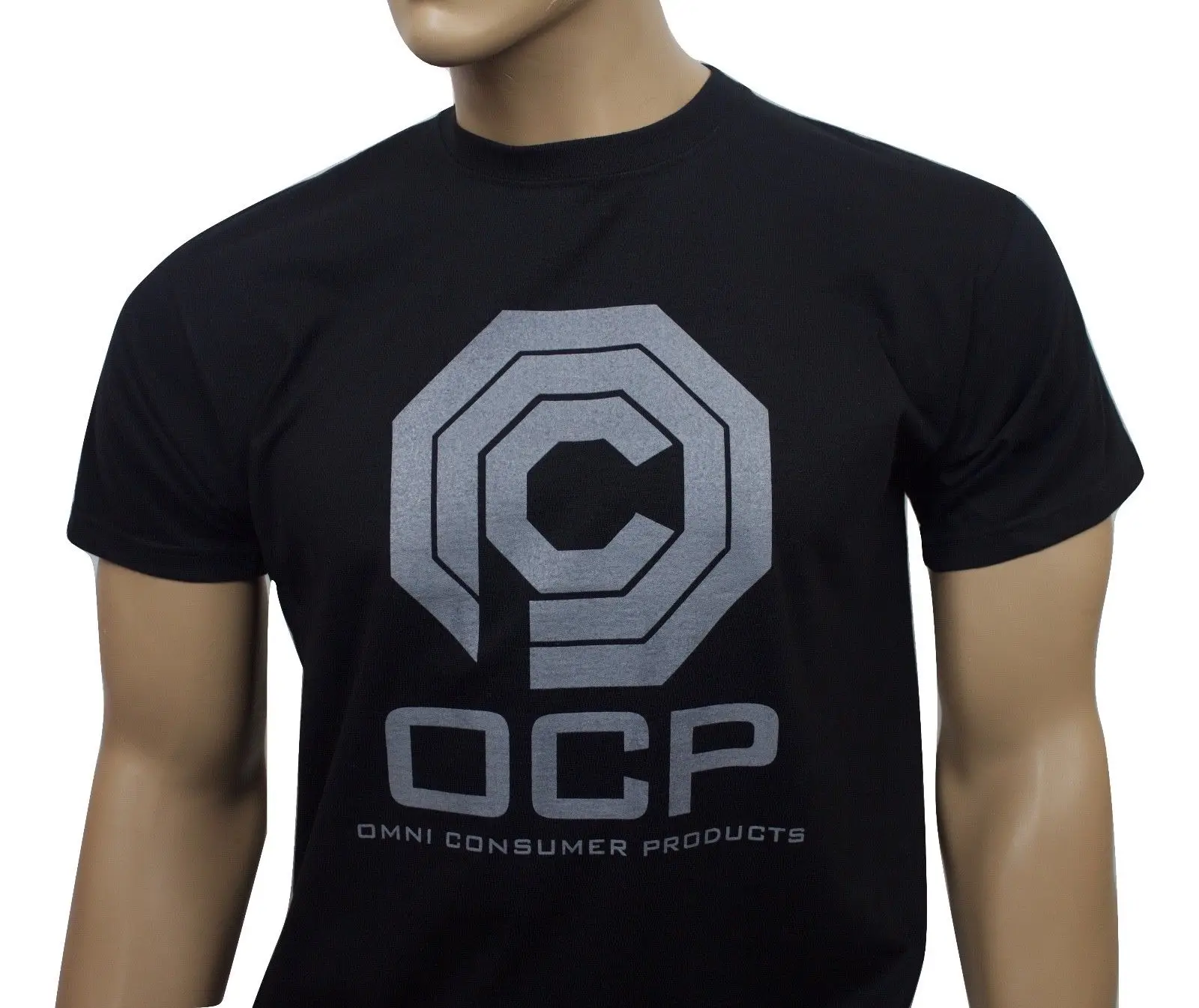 Robocop 80s вдохновил мужчин s фильм Футболка-OCP 2019 модная футболка модный стиль