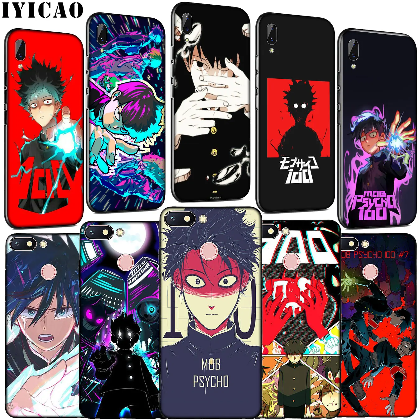 Mob Psycho (милый чудак 100 Мягкий силиконовый чехол для телефона Xiaomi Redmi K20 GO 8A 7A 6A 5A 4A 4X