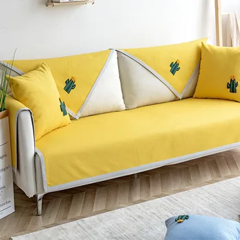 

New Household Four Seasons General Anti-skid Sofa Towal All-purpose Cover Cloth Cushion Modern Printing Sofa Cover Multi Size