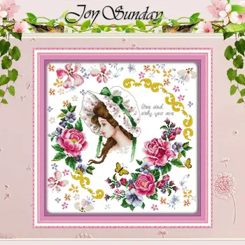 

You are My Unique Patterns Counted Cross Stitch 11CT 14CT Cross Stitch Sets Chinese Cross-stitch Kits Embroidery Needlework