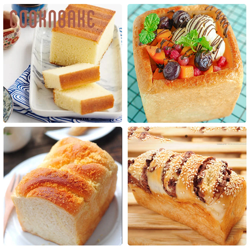 Силиконовая форма COOKNBAKE для тостов хлеба маленькое мыло ручной работы выпечки
