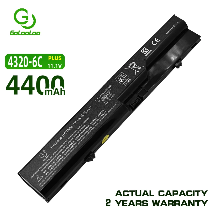 4400мач аккумулятор для ноутбука HP 420 425 4320t 620 625 ProBook 4320s 4321S 4325s 4326s 4420s 4421s 4425s 4520s 4525s PH09