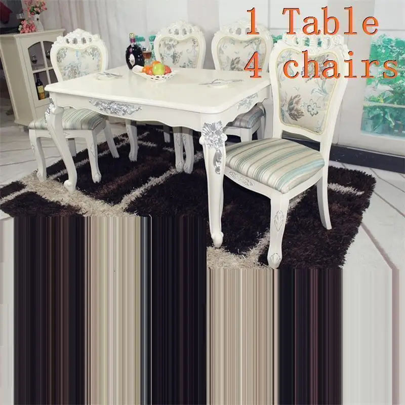 Number 4 Ясль современный Esstisch Redonda Comedores Mueble Meja Makan кухня De Jantar Tafel набор Меса бюро стол обеденный стол - Цвет: Number 4